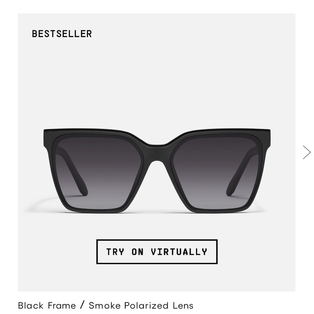 Elegant black frames with gradient lenses. Timeless design